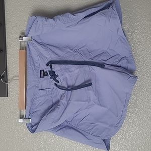 Patagonia lavender hiking board shorts